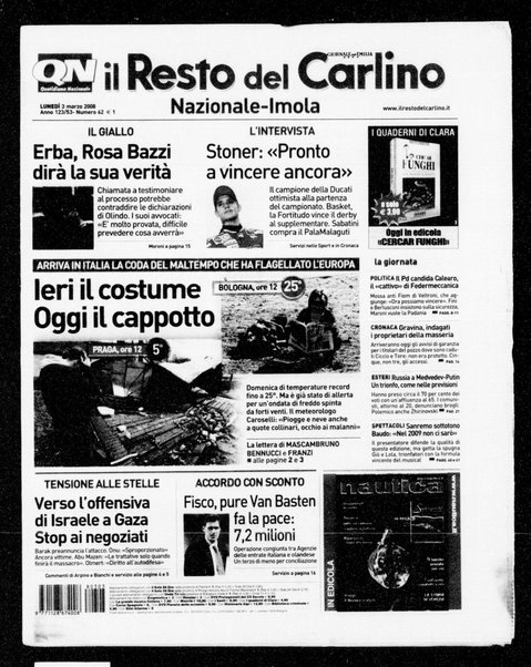 Il Resto del Carlino : giornale dell'Emilia